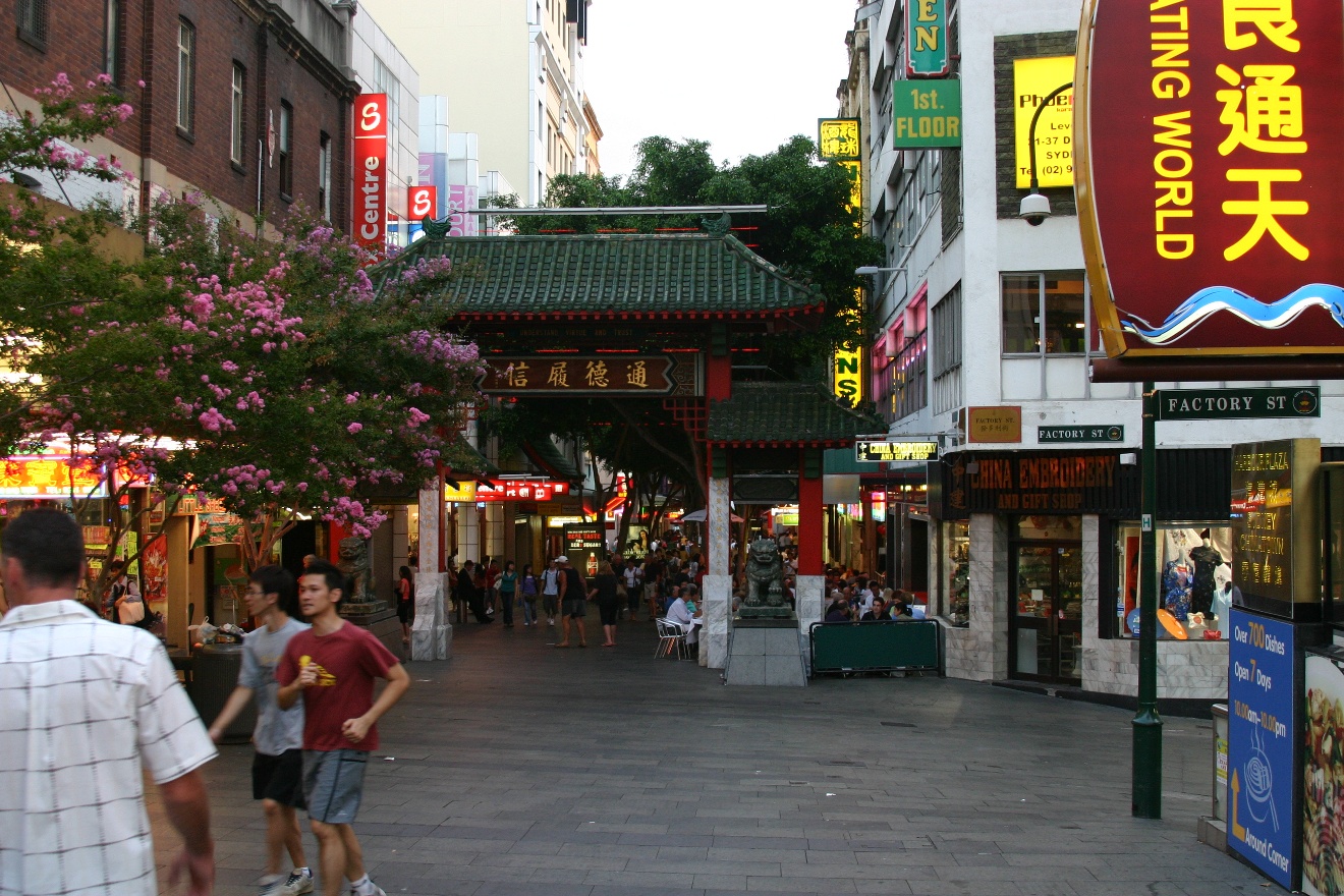 Gate to the China Town