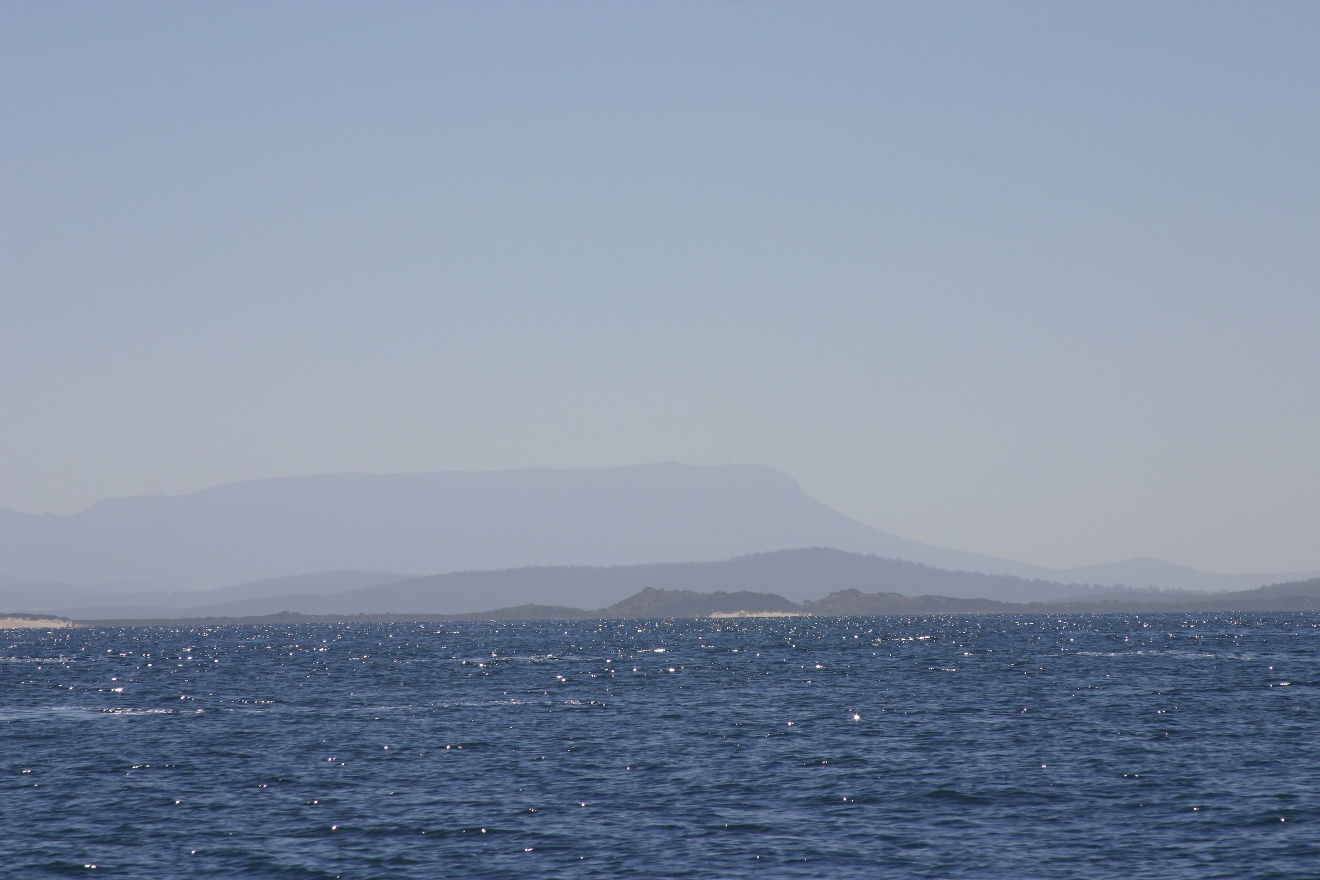 Mountains on Horizon
