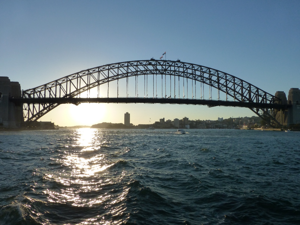 Bridge and Sun Set