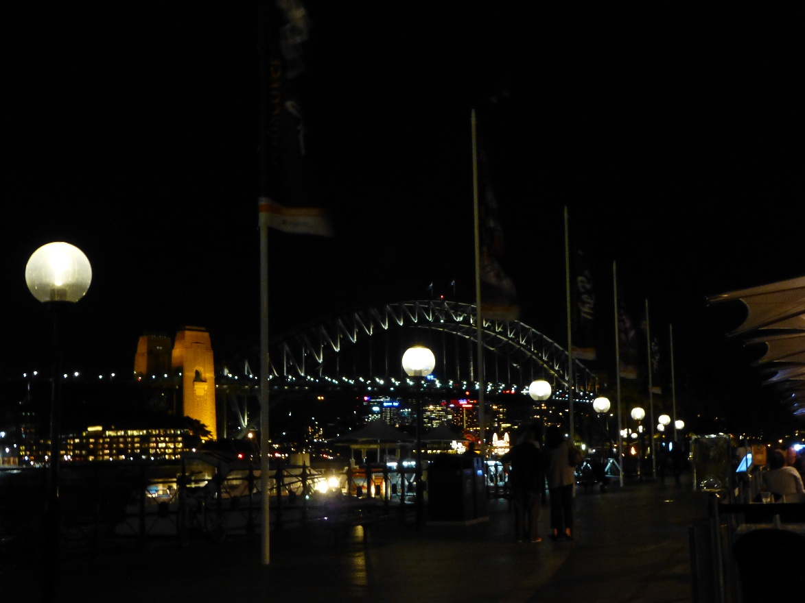 Harbour Bridge at night