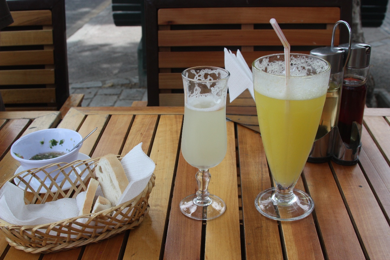 Pisco and Pinapple juce