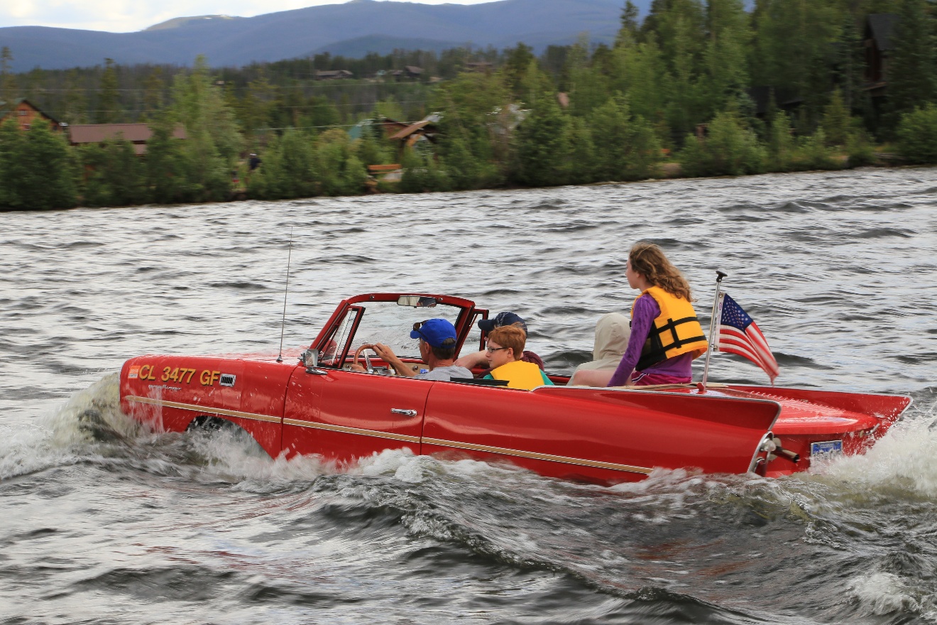 Floating car