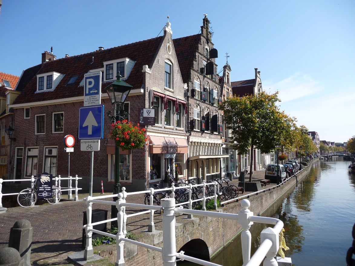Along the canal