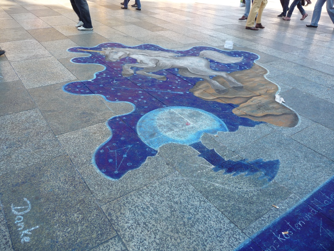 Chalk painting