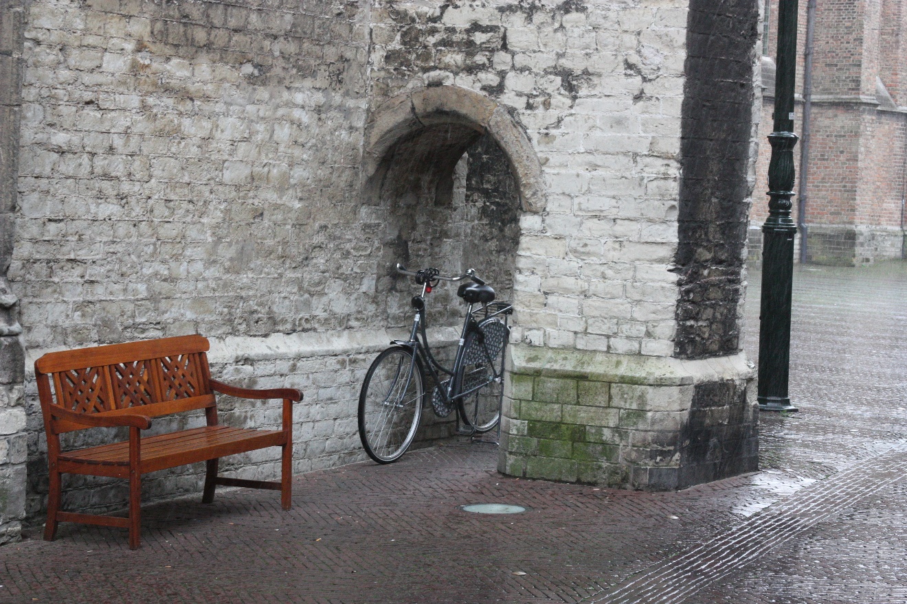 Bicycle and Bench