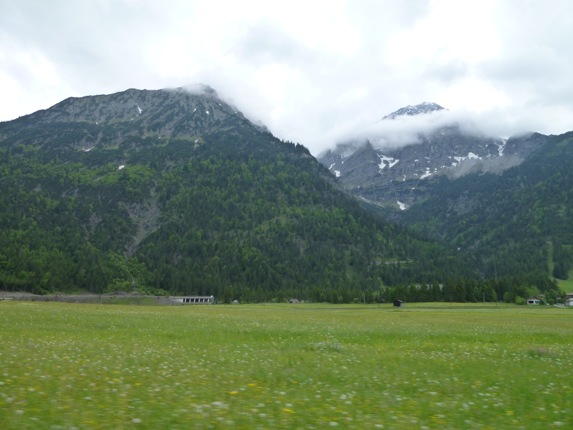 Green mountains