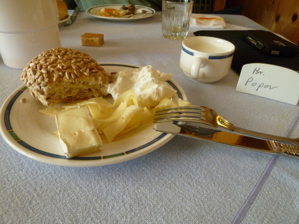 Mr Popov's breakfast