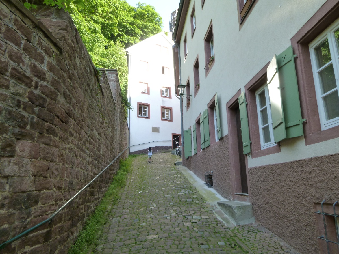 Up to the castle