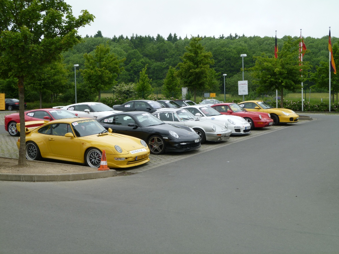 BMW center parking lot
