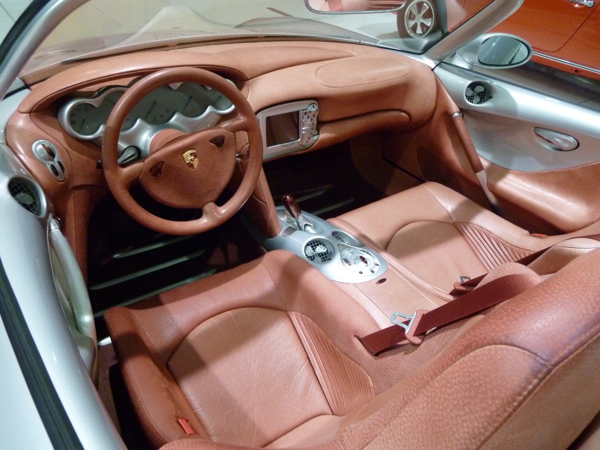 Porsche inside