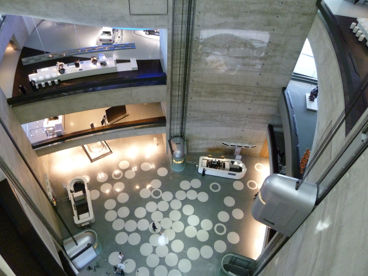 Inside museum