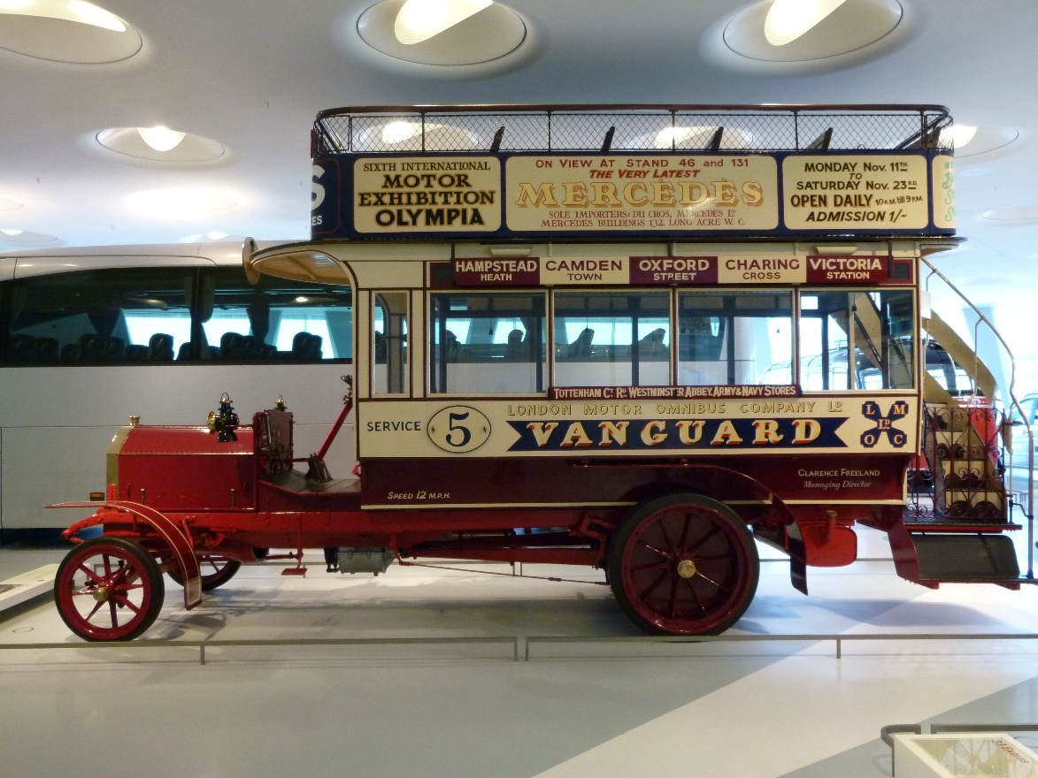 Mercedes bus side