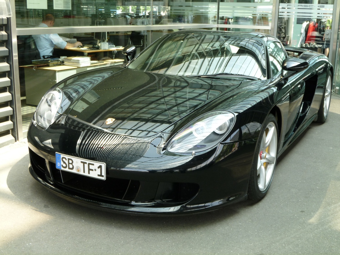 Black Porsche