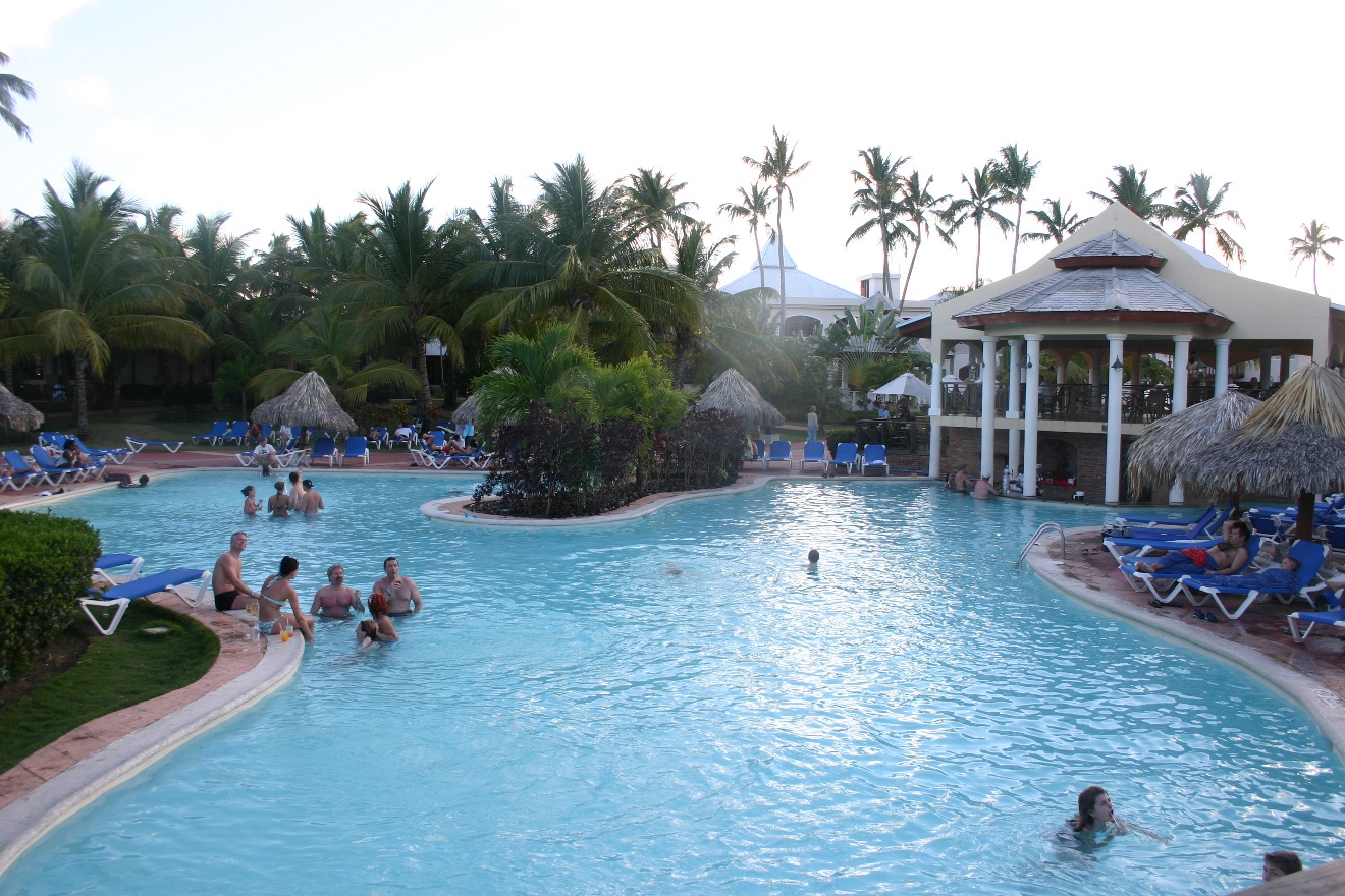 Resort main pool
