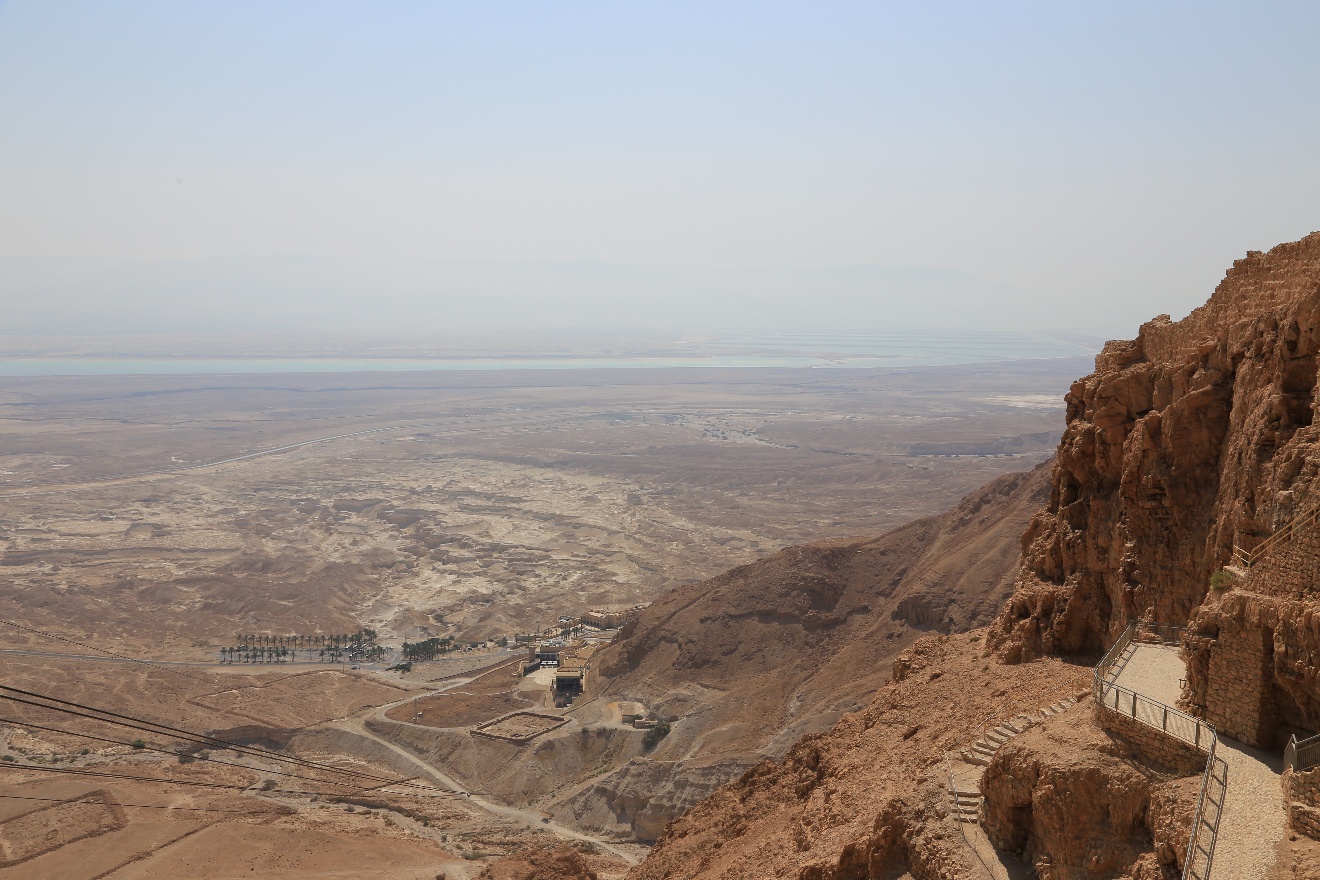 Mt Masada Cable Car View