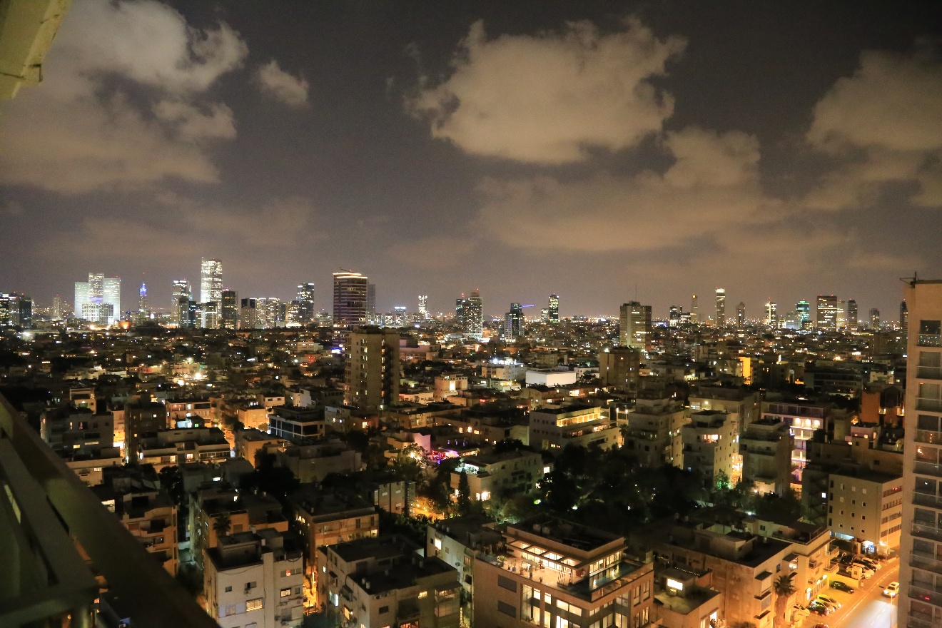 Tel-Aviv at night