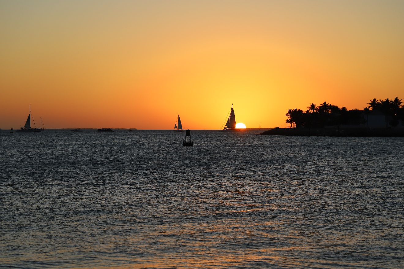 Half down and a sail