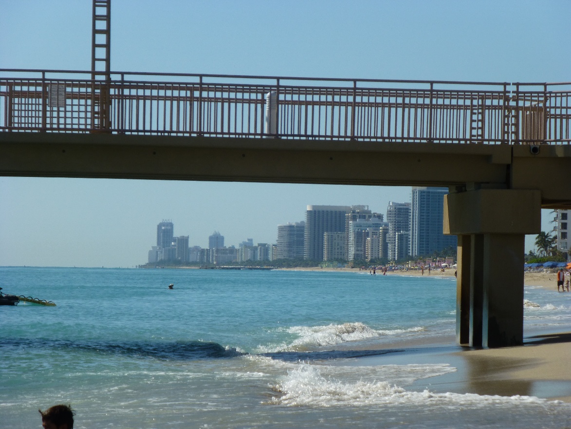 Under the pier