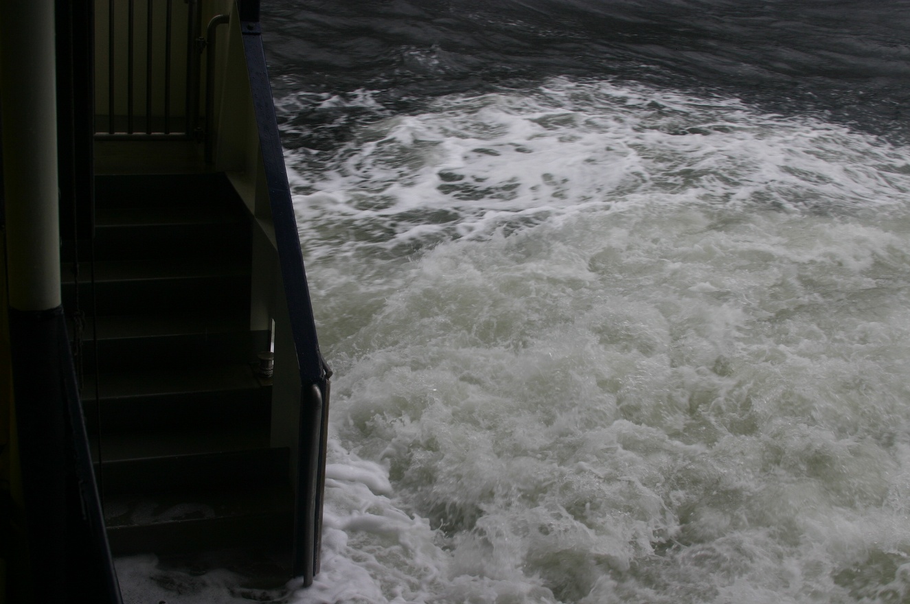 Can touch the water