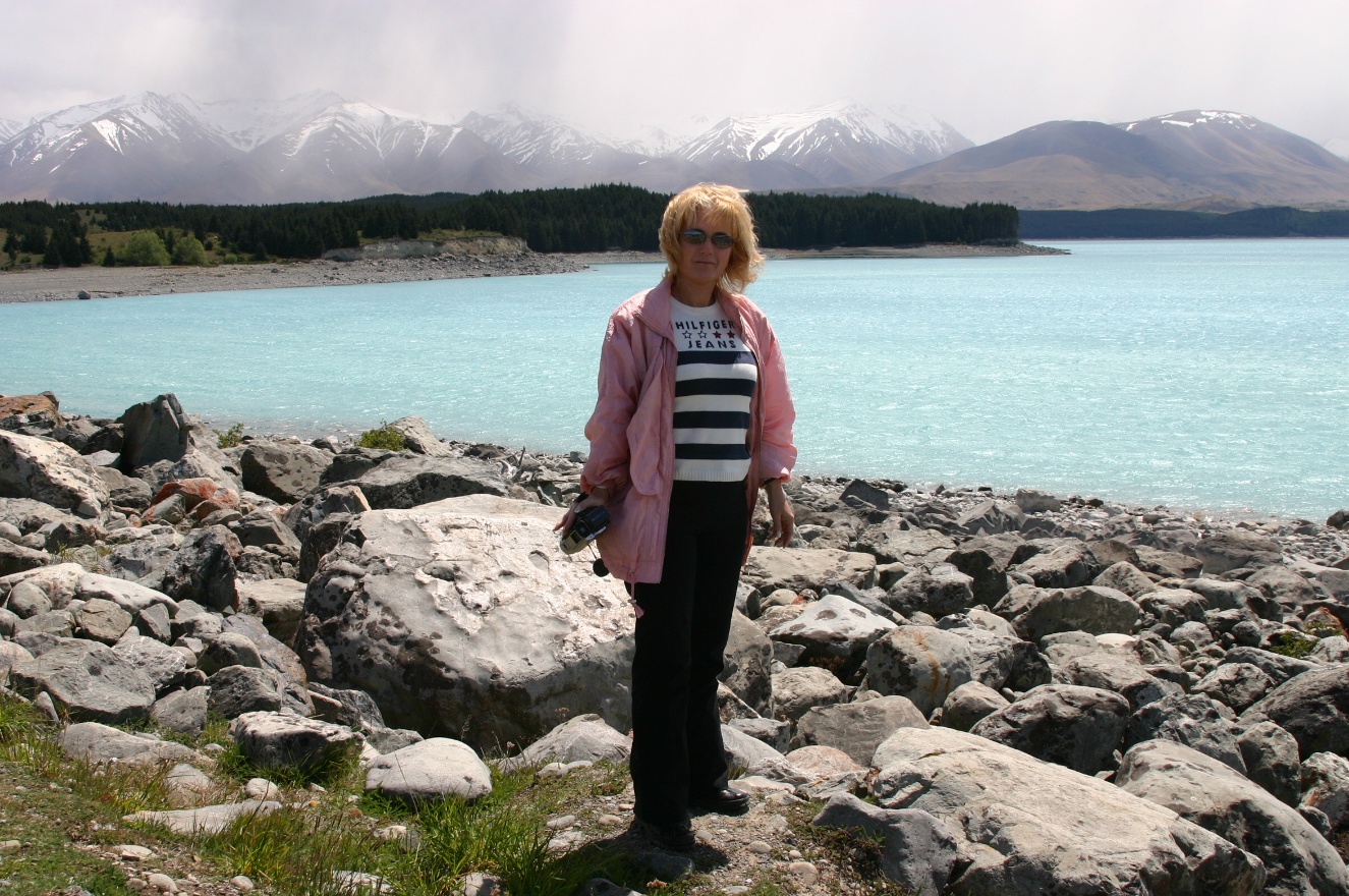 Sveta on the rocks