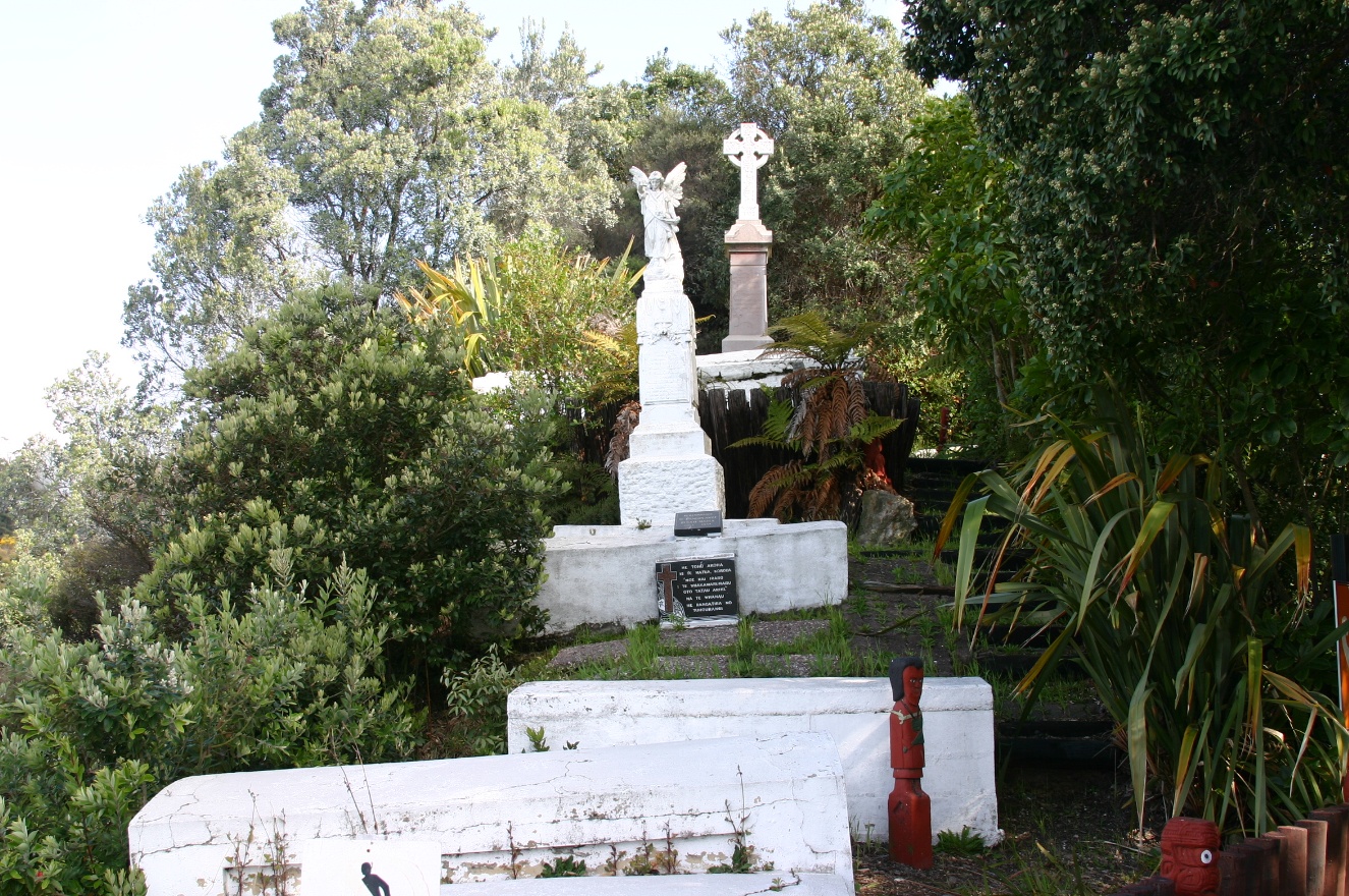 Maori cemetery