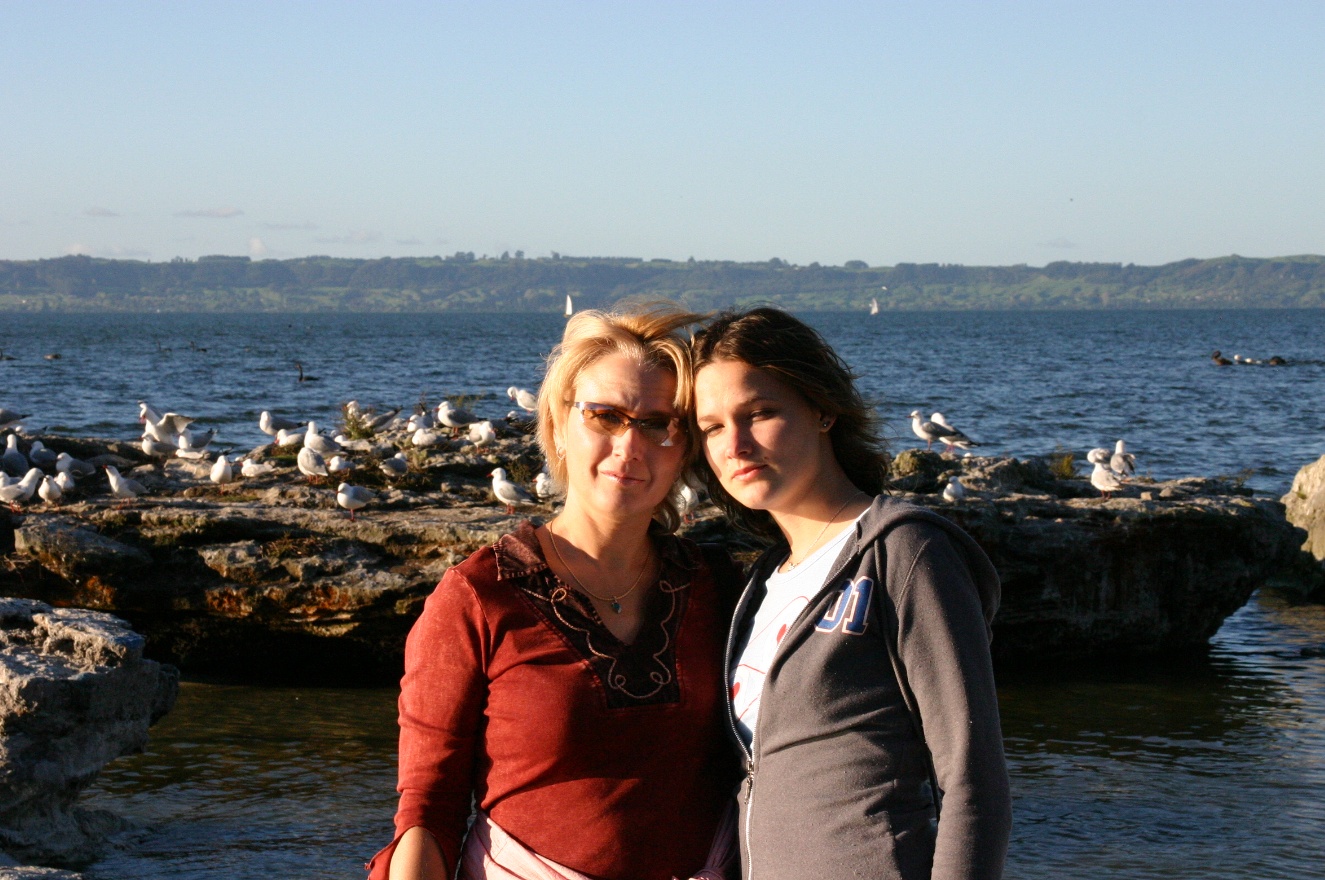 Mom and daughter