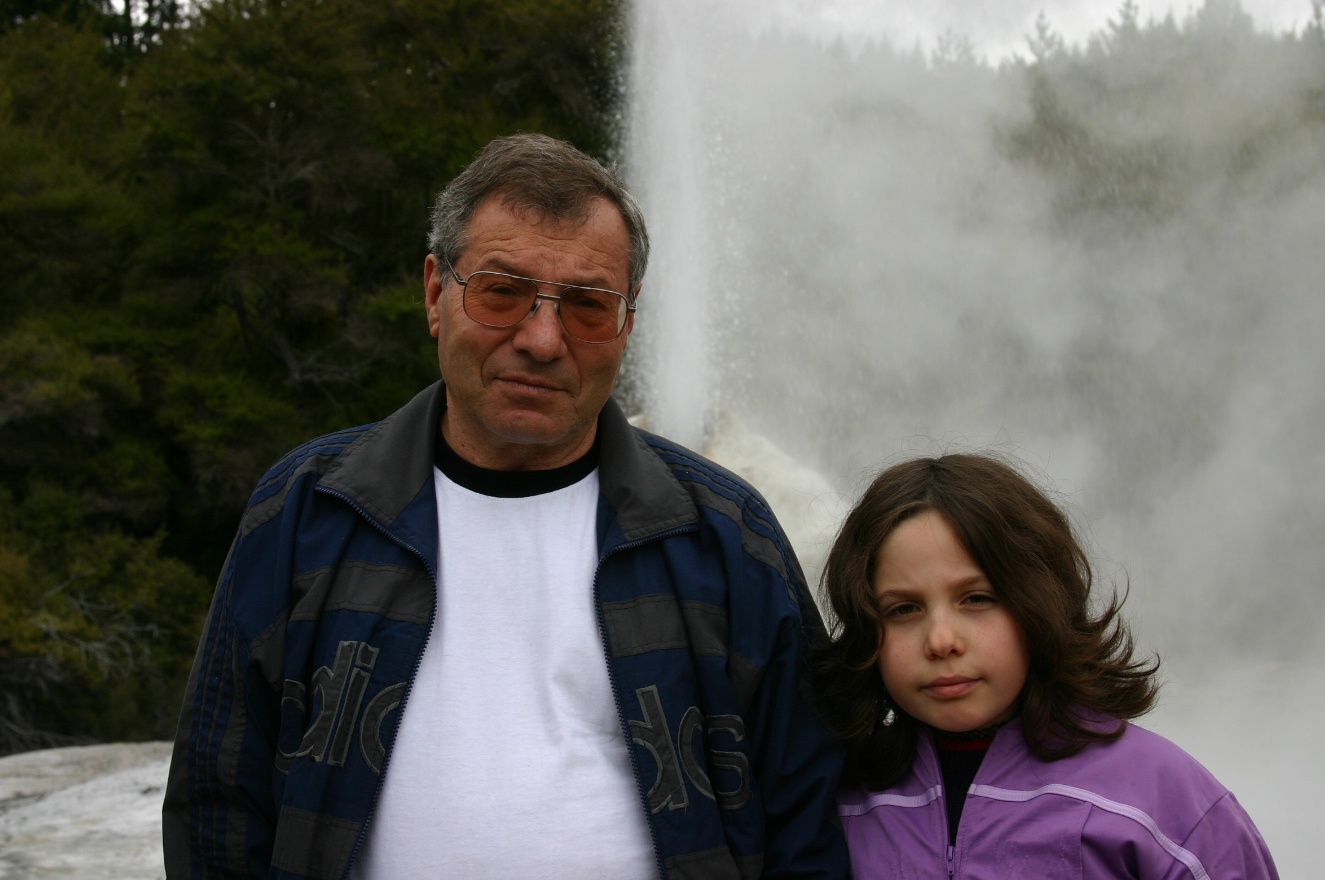Dad and daughter