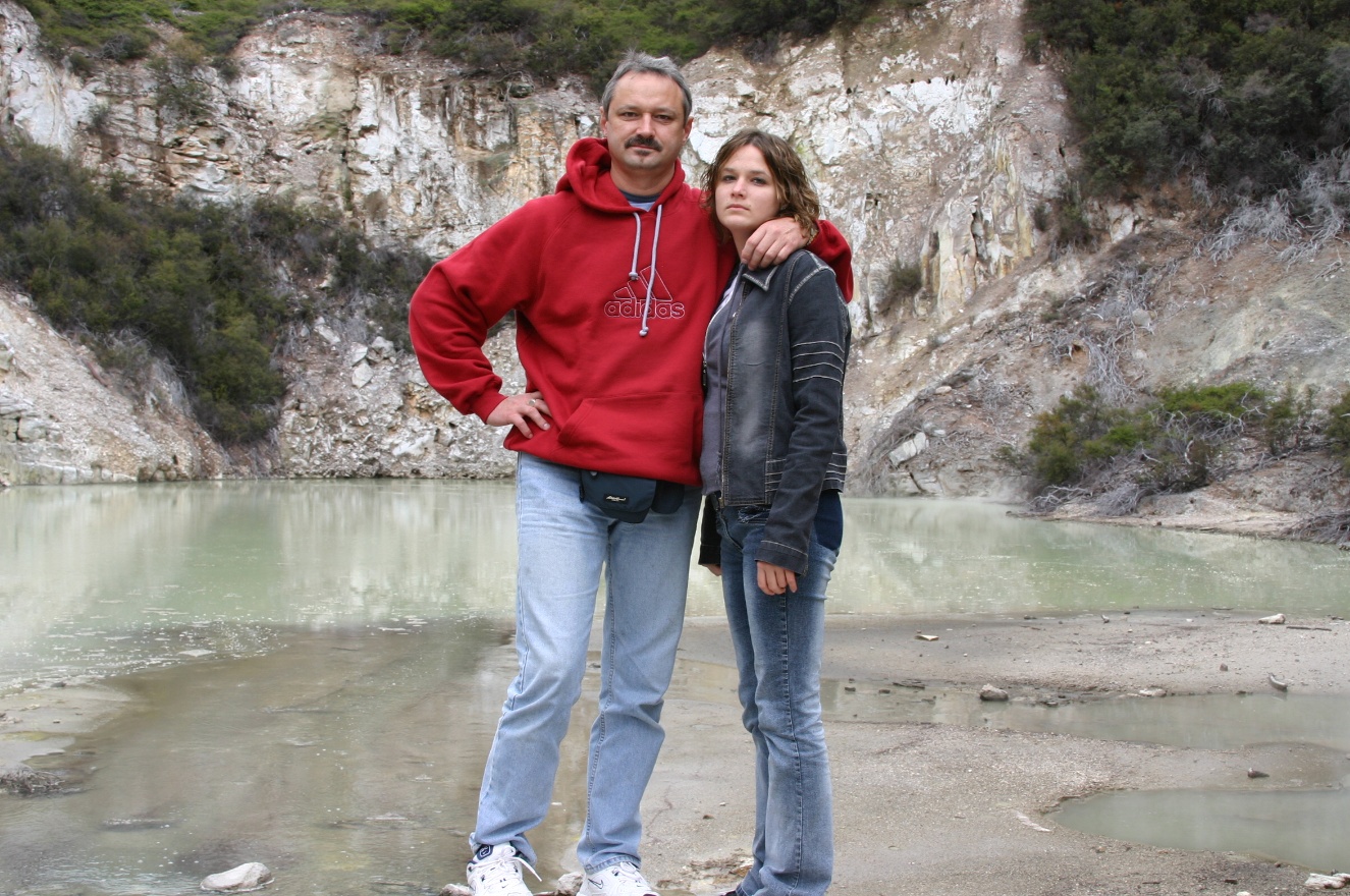 Anna, I and hot water