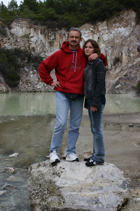 Ann, I on rock