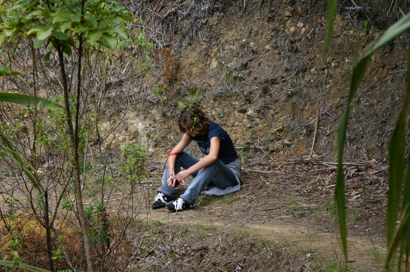 Anna resting