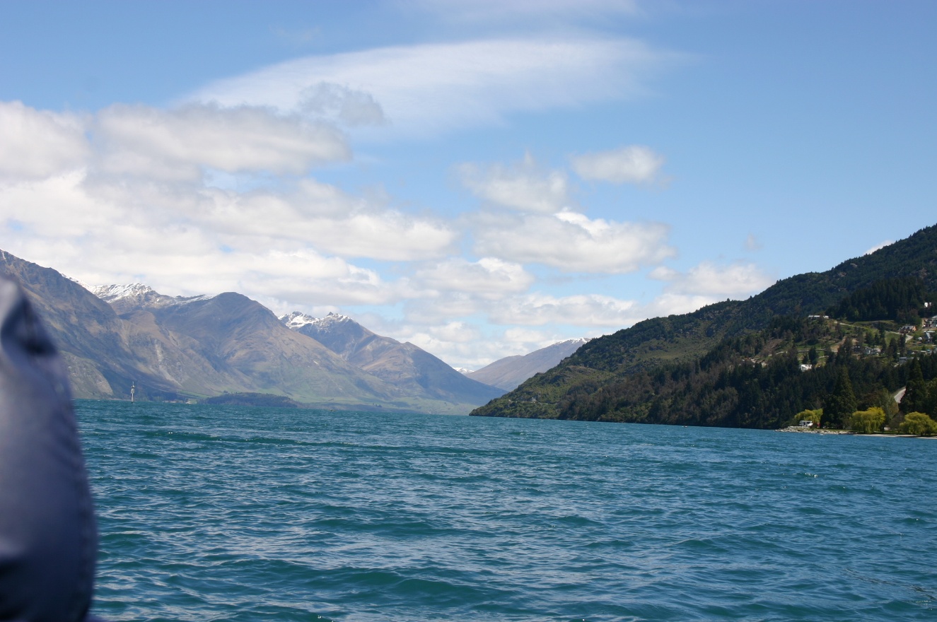 From the boat