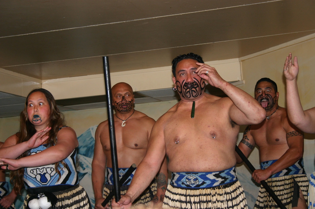 Maori dancing