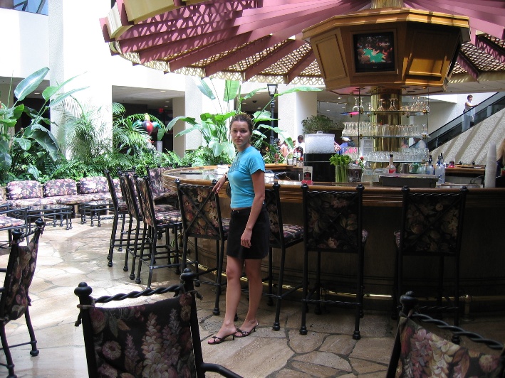 Hilton lobby