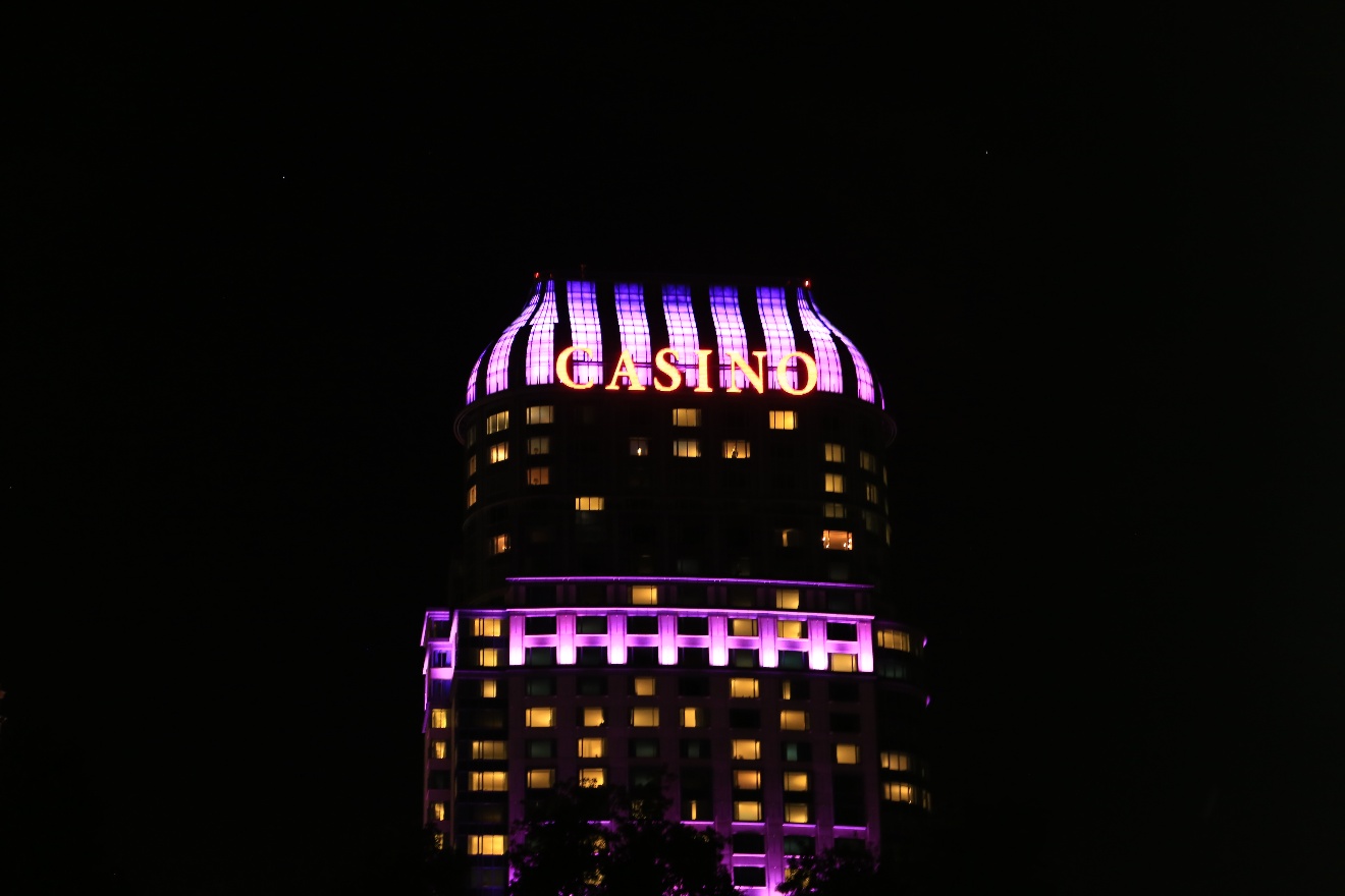 Casino at night
