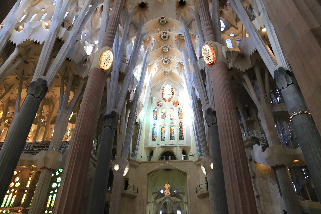 Sagrada ceiling