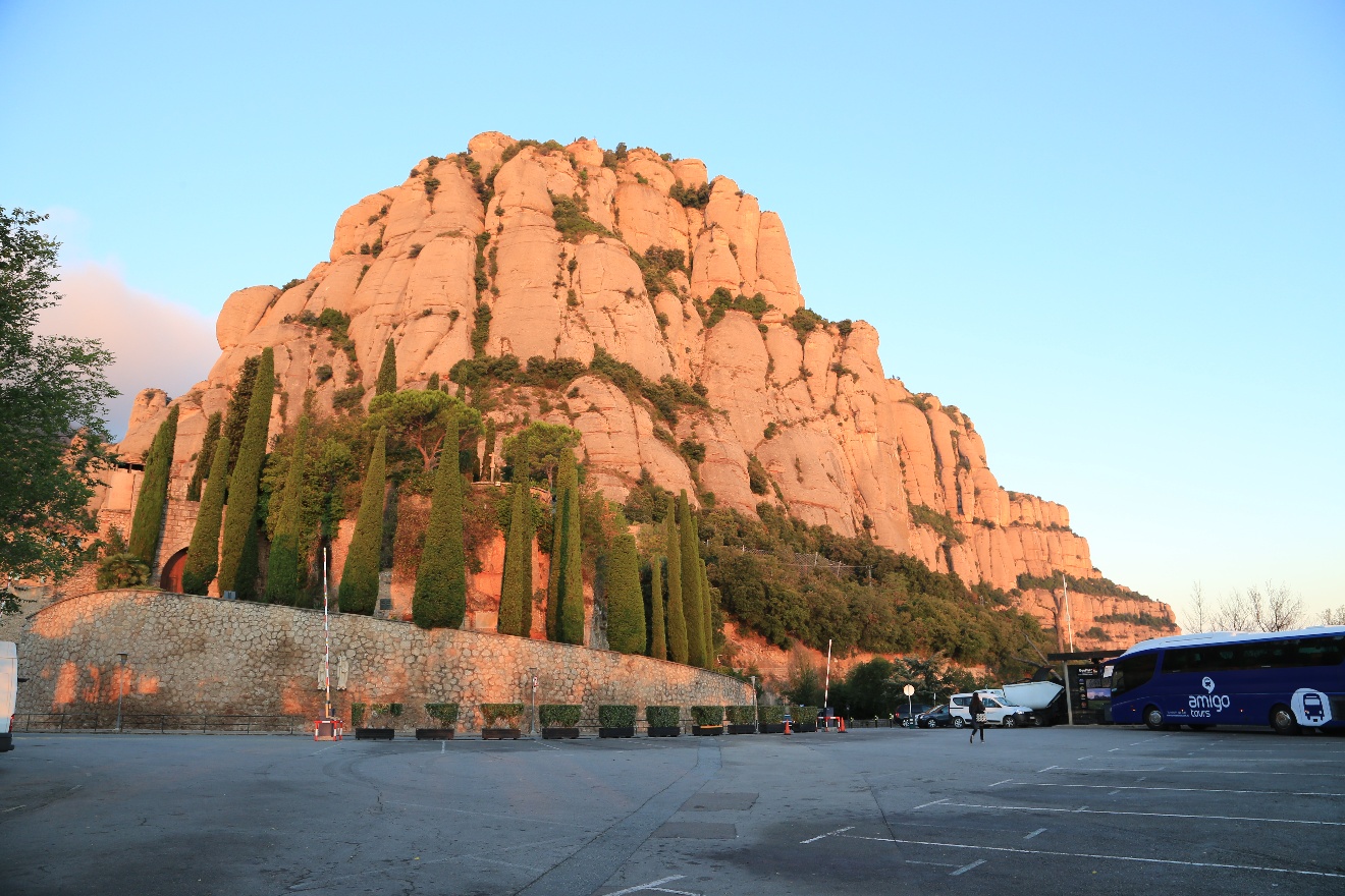 Abbey of Montserrat parking