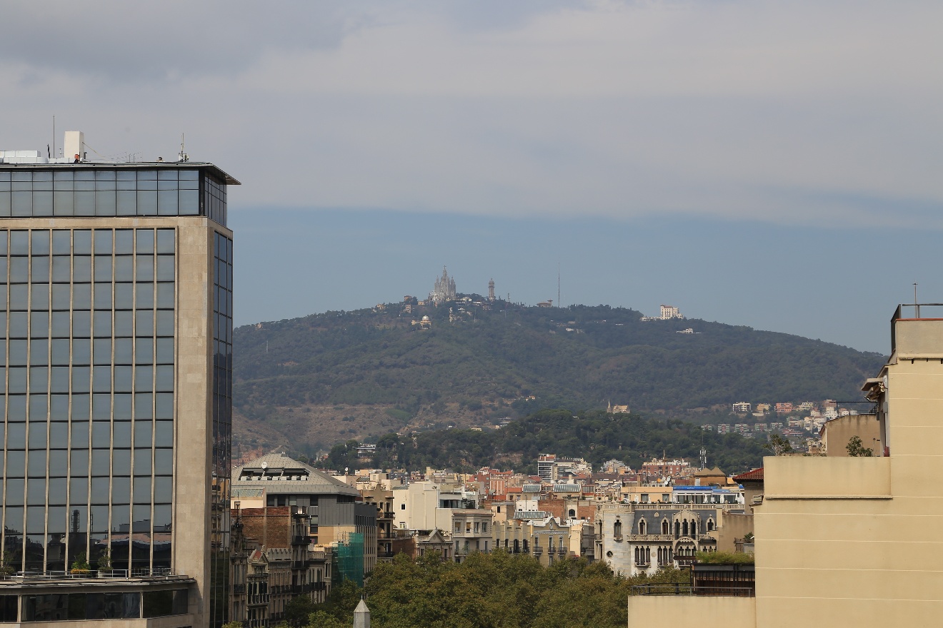 View from Casa Mila roof