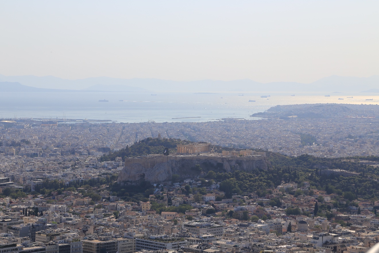 Acropolis from Mount Lucabettus