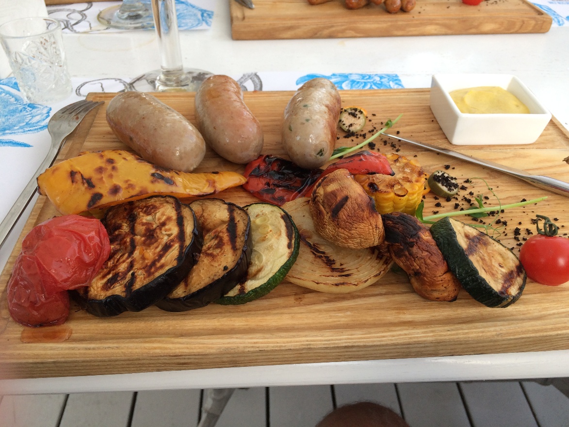 Sausage plate