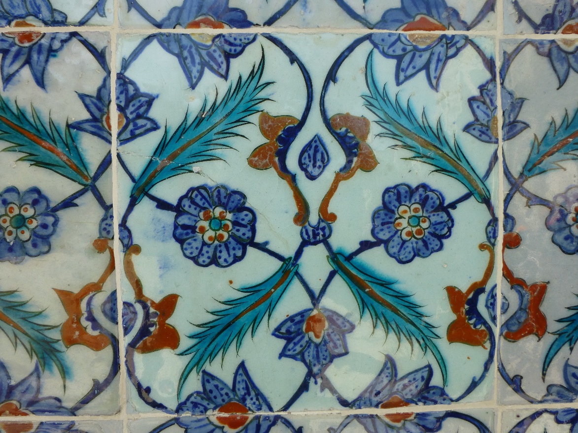 Blue tiles