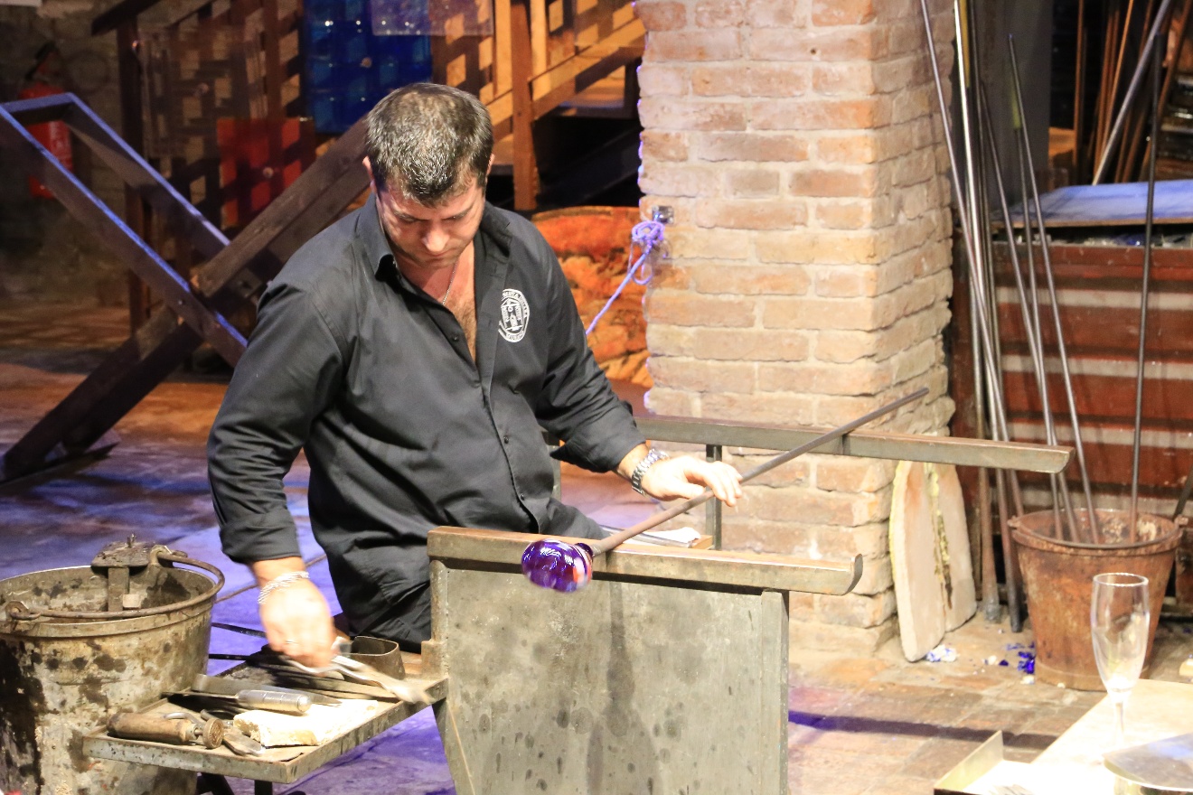 Murano glass factory