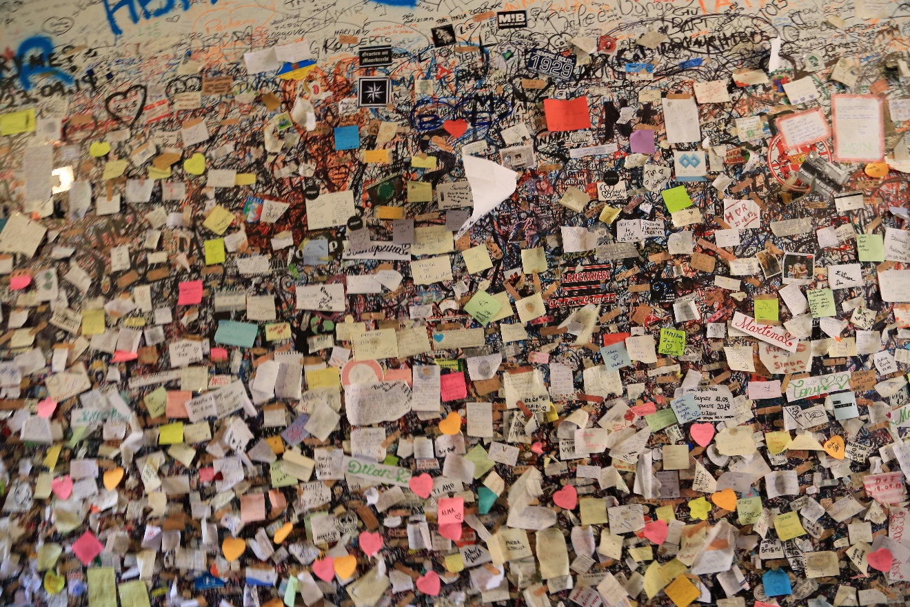 Wishes wall
