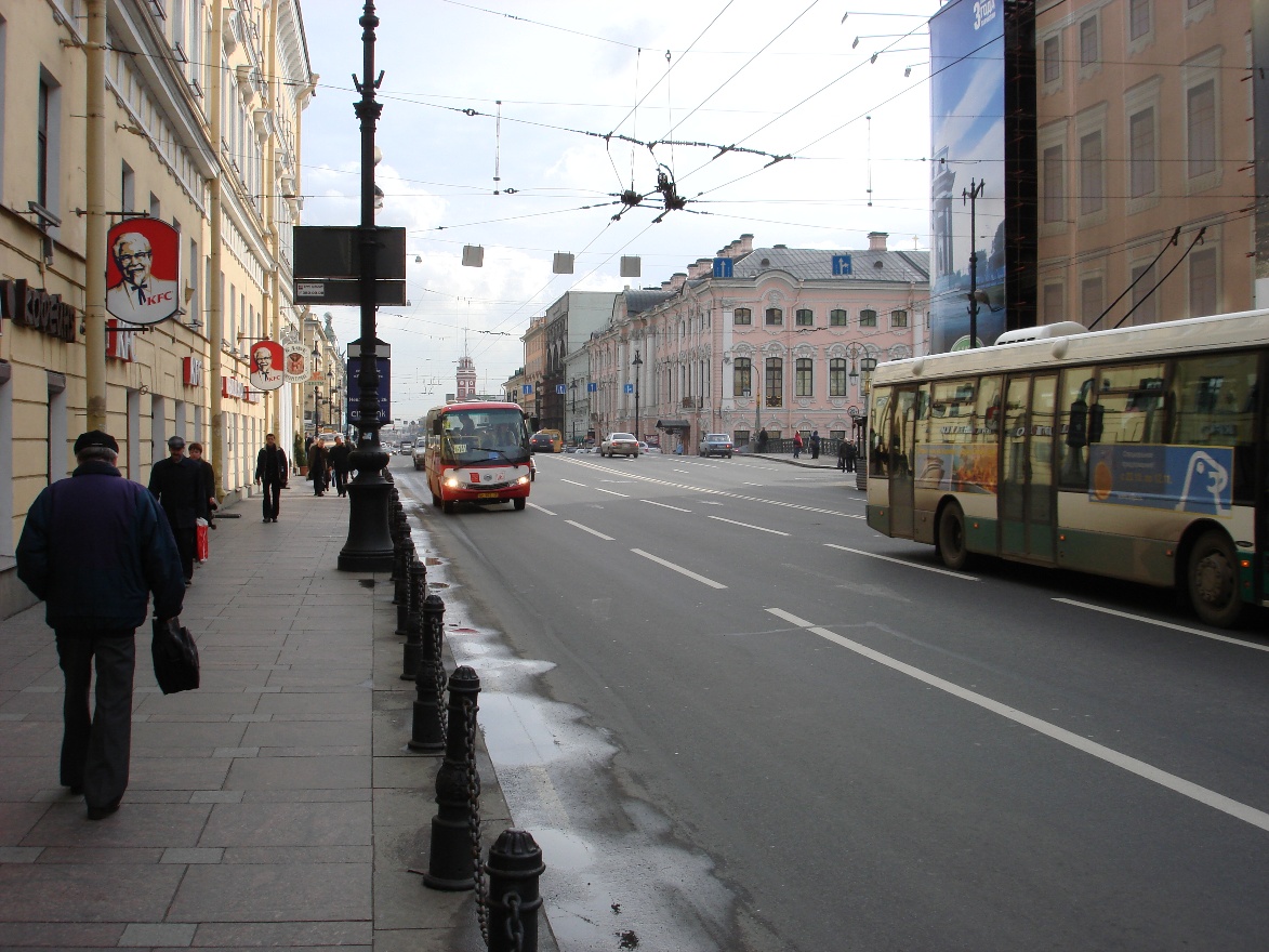 Nevsky Ave starts here