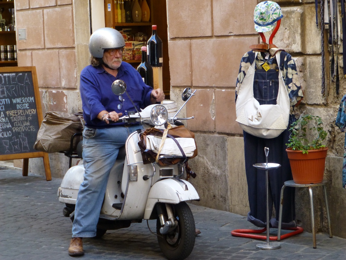 Roman biker