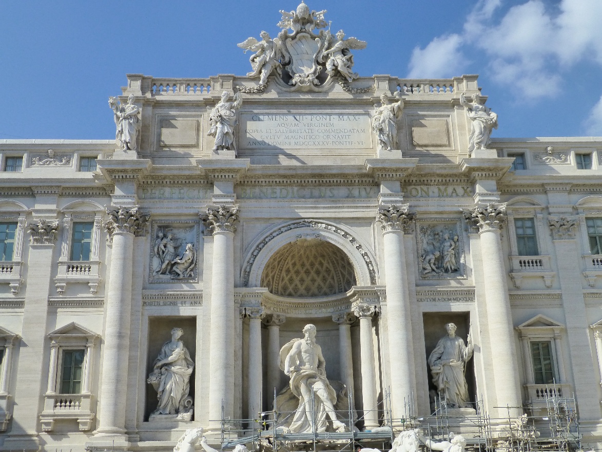 Trevi fountain