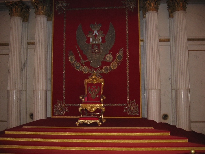 Hermitage throne