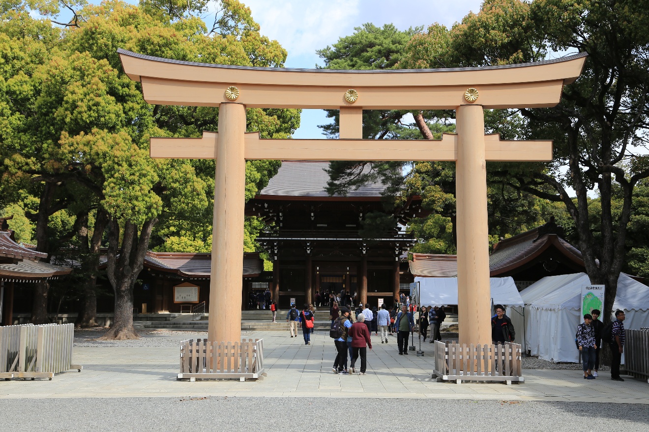 Meiji Jingu Last (or First) Gate