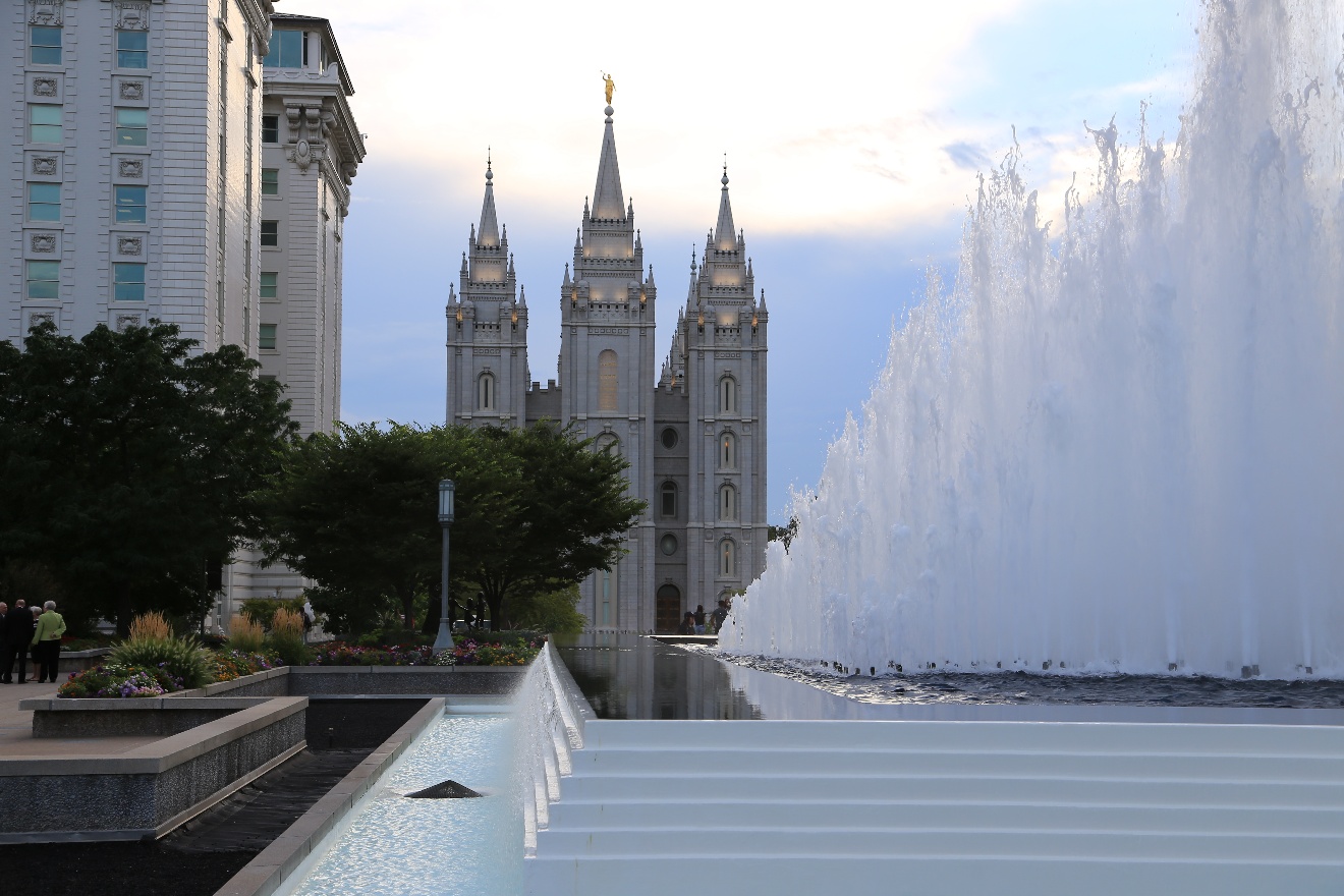 Temple and Fountain