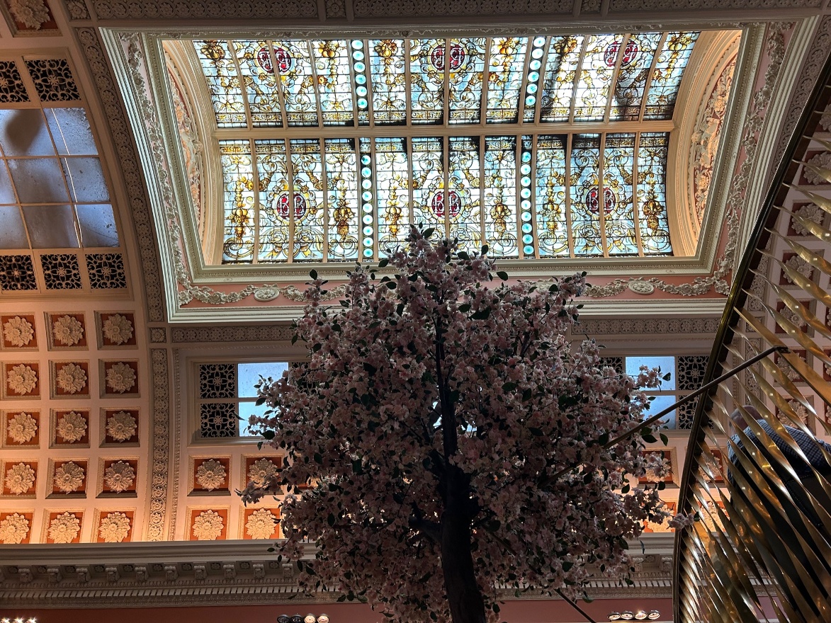 The ceiling