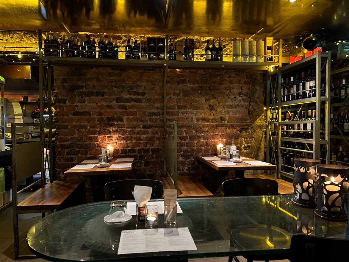 The Port house wine selection